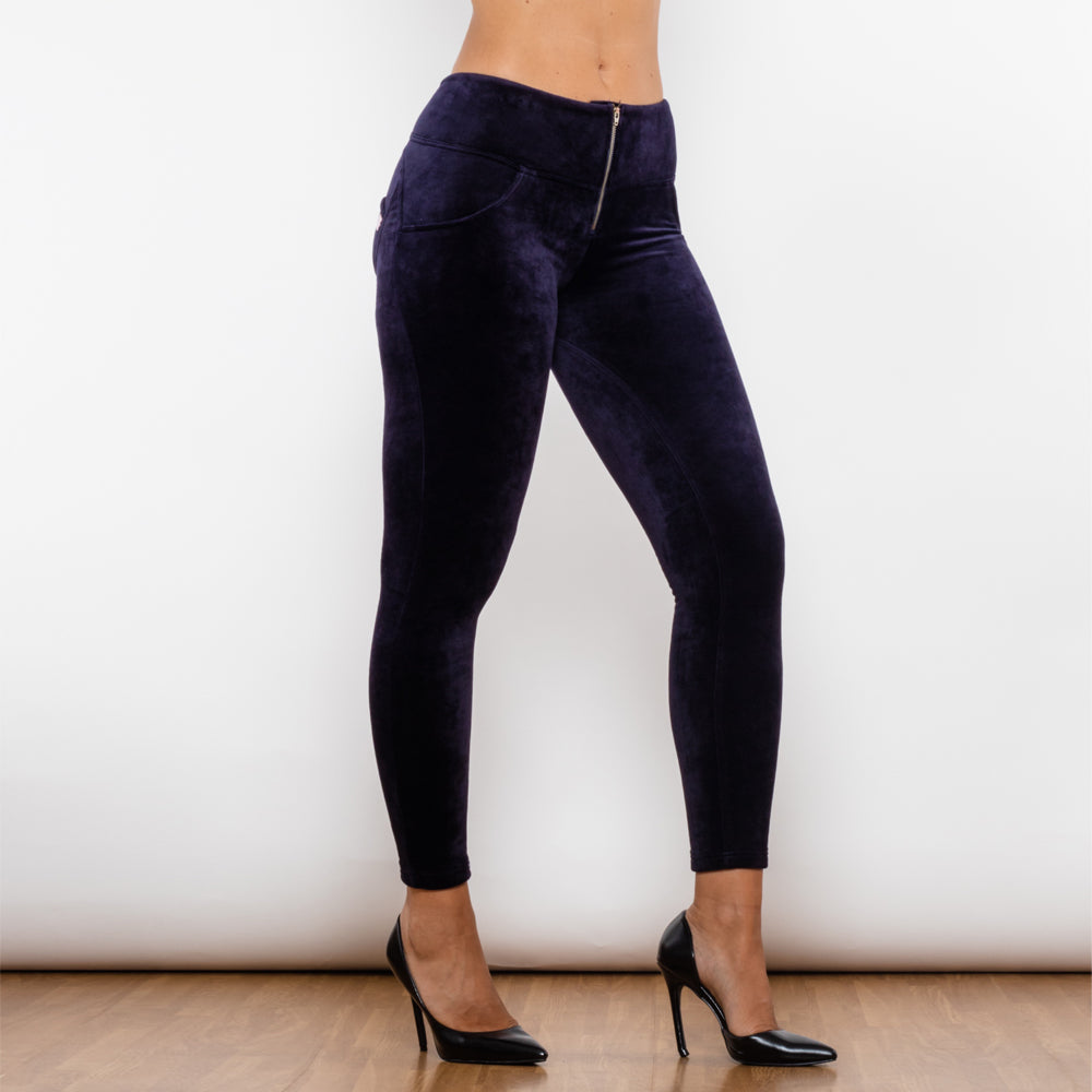 Purple Orchid Chenille High Waist Lifting Leggings Melody Wear™️