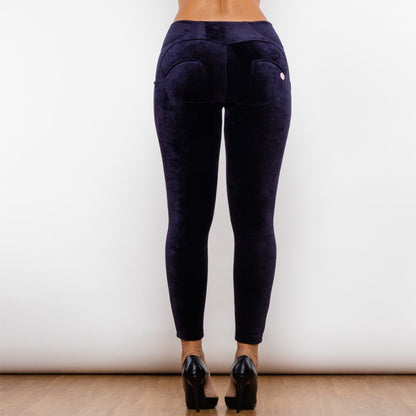 Purple Orchid Chenille High Waist Lifting Leggings Melody Wear™️