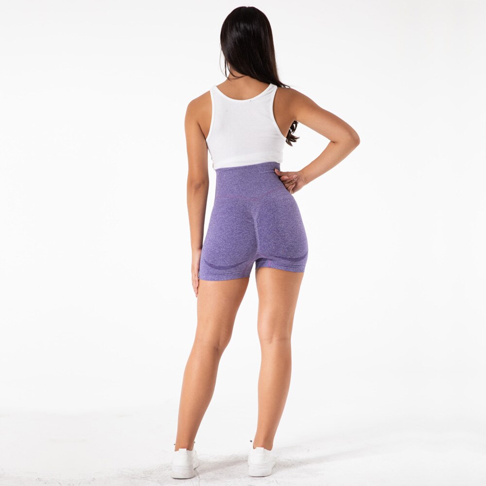 Seamless Sports Shorts For Women Hip Push Up Short Tummy Control Workout Fitness High Waist Gym Yoga Shorts Melody Wear™️