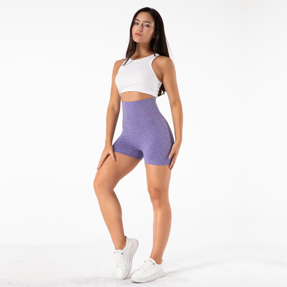 Seamless Sports Shorts For Women Hip Push Up Short Tummy Control Workout Fitness High Waist Gym Yoga Shorts Melody Wear™️