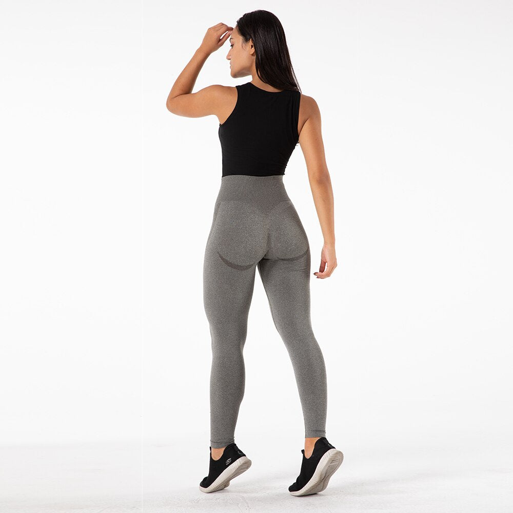 Seamless Leggings Yoga Pants Gym Outfits Workout Clothes Fitness Sport Women Fashion Wear Solid Melody Wear™️